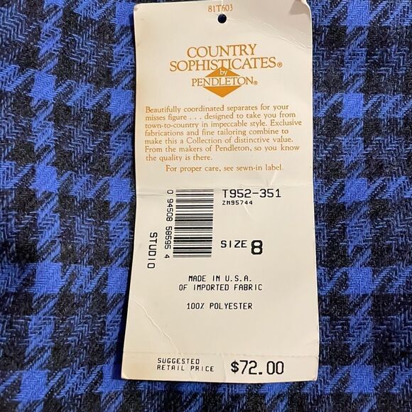 Pendleton Wool Jacket and Skirt Size 10 and 8 Respectively EUC - Picture 15 of 15